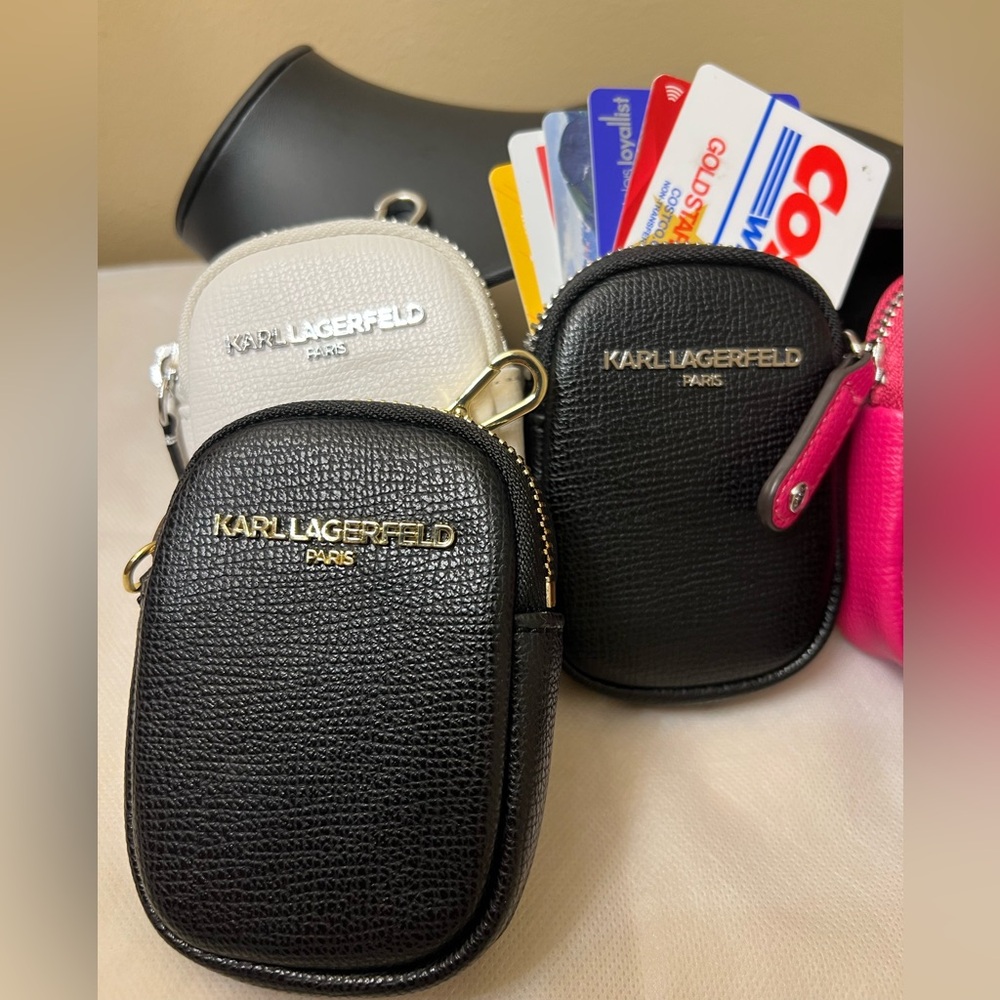 Karl Lagerfeld Chose 1 Cardholder/ Bagcharm/ Keychain New - Picture 12 of 13